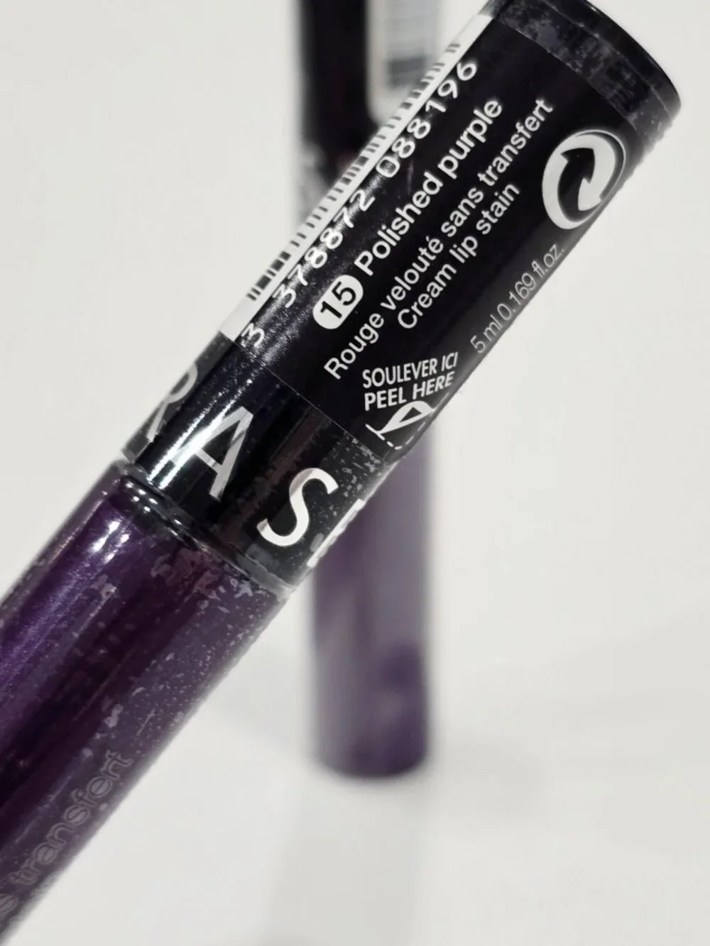Sephora ✦ Cream Lip Stain Polished Purple 15 ✦ Velvety Transfer‑Proof Matte NWT